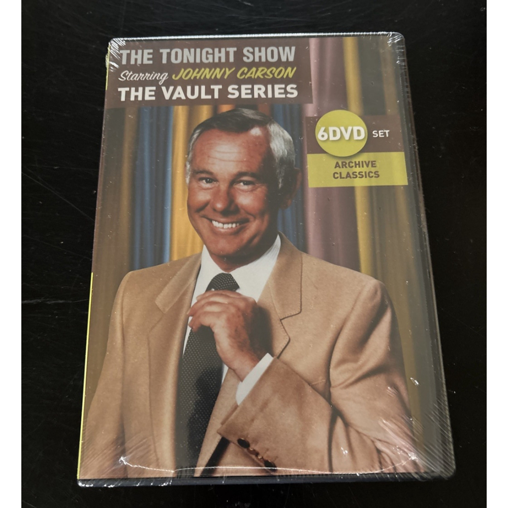 The Tonight Show Starring Johnny Carson: Vault Series (DVD, 6-DISCS) Sealed